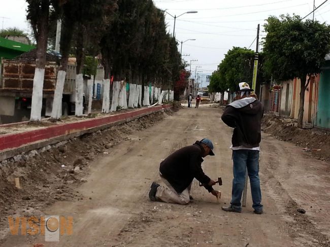 Supervisa Scop avance de obra en Copándaro 
