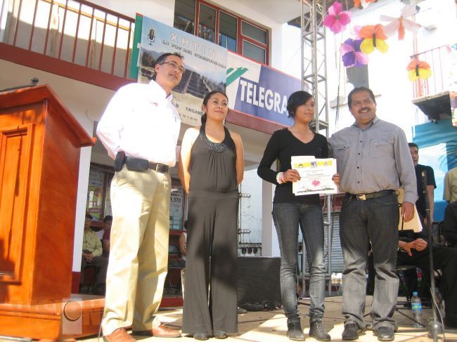 Todo un éxito resultó la Feria del Geranio de Tingambato