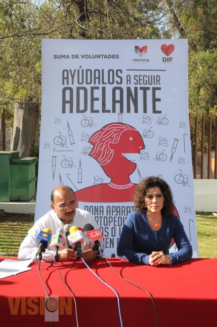 DIF Morelia anuncia campaña para donar Aparatos Ortopédicos 