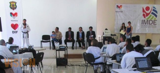El IMDE inaugura curso de capacitación de entrenadores de Tae Kwon Do