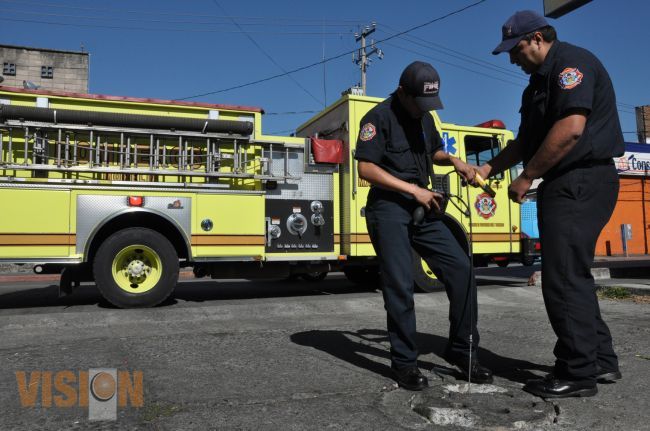 Sin riesgo vecinos de la Colonia Industrial: Ayuntamiento de Morelia.