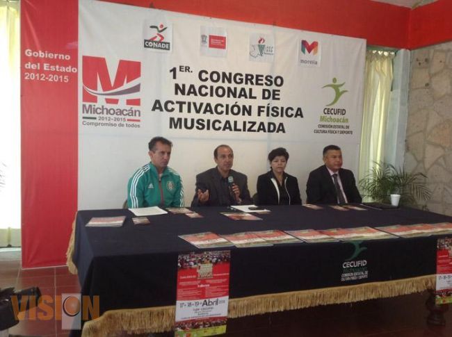 La CECUFID presentó el 1er  Congreso de Activación Física Musicalizada.