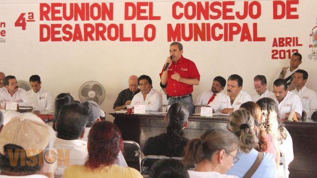 Respaldo total brinda CDM al gobierno que preside Aldo Macías
