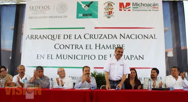 Arrancó en Uruapan Cruzada Nacional Contra el Hambre
