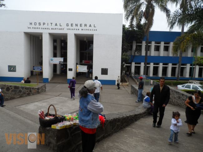 Considerado el Hospital General de Uruapan “Dr. Pedro Daniel Martínez” en el Plan Nacional de Desar