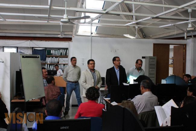 Capacitan a 52 oficiales de nuevo ingreso en la Dirección del Registro Civil de Michoacán.