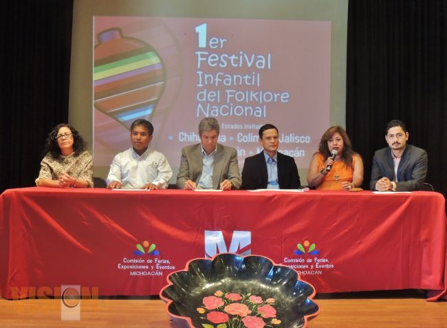 Del 19 al 21 de Abril se realizará el 1er Festival Infantil del Folklor Nacional.