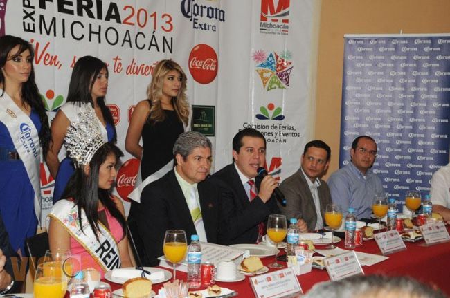 Dan a conocer las actividades de la Feria Michoacán 2013 