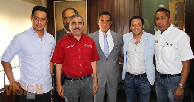 Ulises Zurita se une a la promoción del deporte que realiza Aldo Macías
