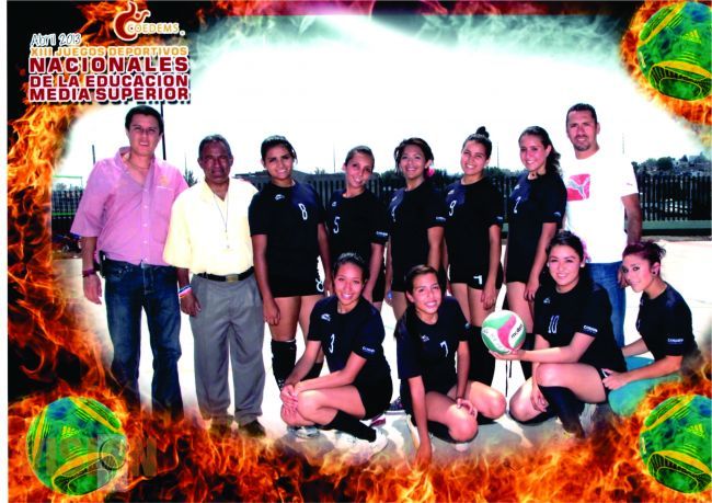 Alumnas del Plantel Los Reyes, obtuvieron primer lugar en voleibol en el evento  de INTER-PREPAS
