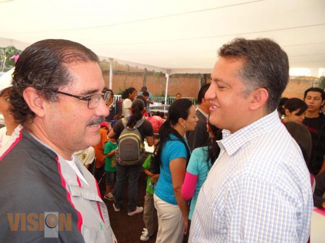 Festejan Staspe e Icatmi a los niños en el Zoológico