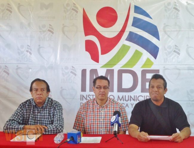 IMDE se une a los festejos del CDLXXII Aniversario de Morelia.