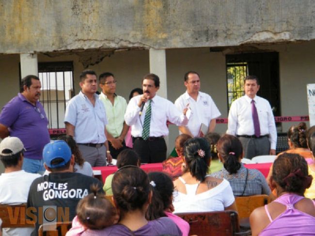 Aulas del Plantel COBAEM Guacamayas serán rehabilitadas