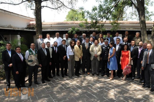 Ofrecen Delegados Federales total  Respaldo al Gobierno de Michoacán.