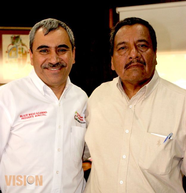 Aldo Macías fortalece el vinculo de trabajo con la Corett