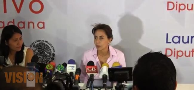 Cocoa Calderón califica su primer año de la LXII Legislatura en el Senado como productivo