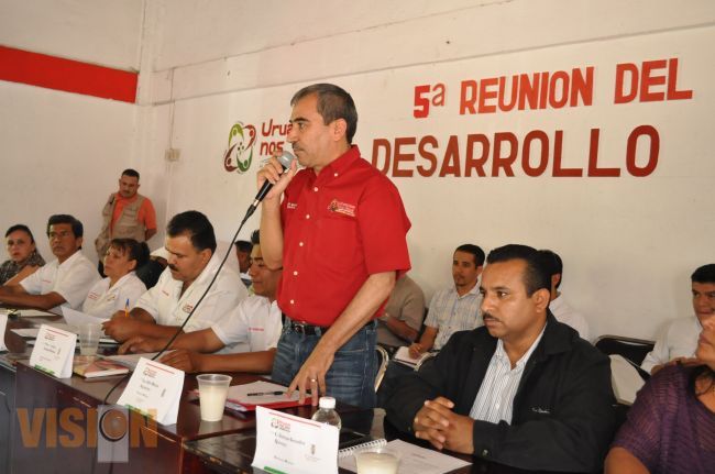 Destinarán 2.5 millones de pesos para obra en comunidades marginadas de Uruapan