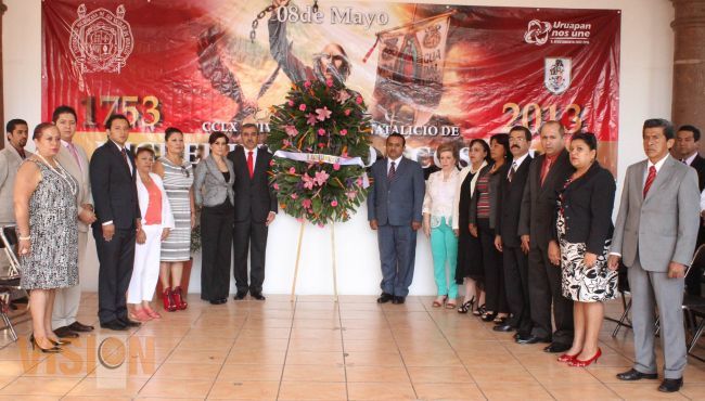 Conmemoraron 260 aniversario del natalicio de Miguel Hidalgo