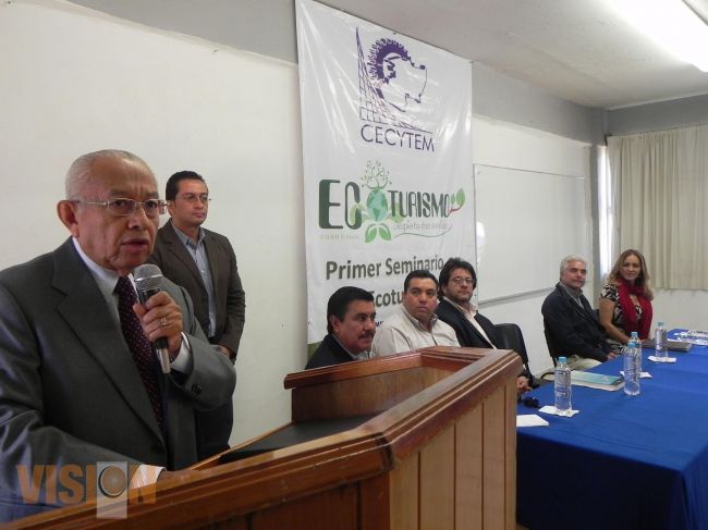 Realiza CECYTEM Seminario de Ecoturismo.