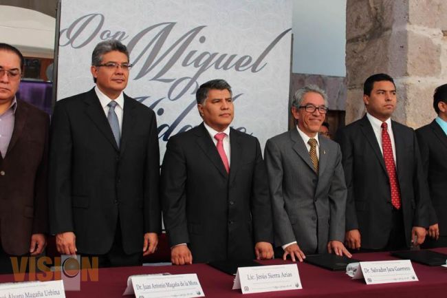 Conmemora la UMSNH CCLX Aniversario del Natalicio de Don Miguel Hidalgo y Costilla 