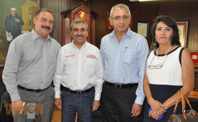 Senador Salvador Vega y Diputado Sergio Benítez respaldan gobierno de Aldo Macías