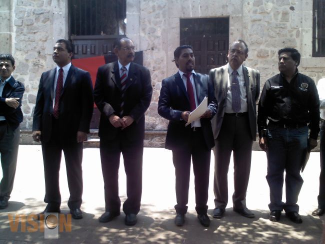 Rinde protesta Mesa Directiva de la Asociación de Nicolaitas