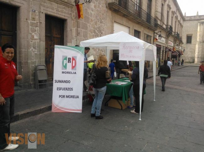 ARRANCA PRI CAMPAÑA DE MEDICAMENTOS EN MORELIA