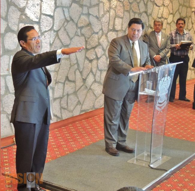 El General Alberto Reyes Vaca Nuevo SSP en Michoacán.