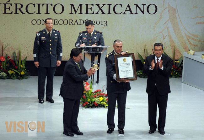 Ejército Mexicano recibe Presea 