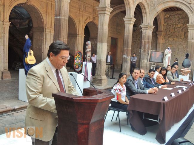 Casart y Fonart firman convenio para impulsar proyectos artesanales de Michoacán.