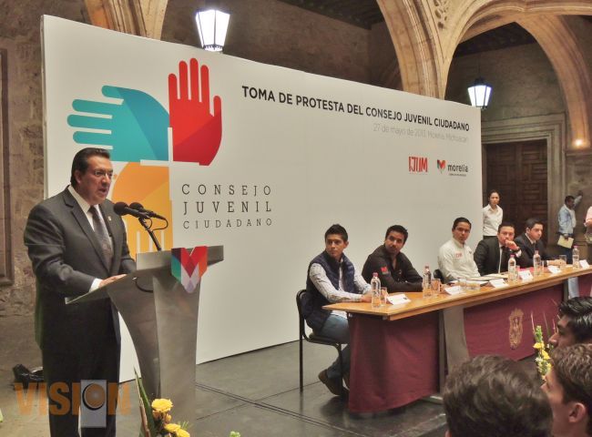 Rinde protesta el Consejo Juvenil Ciudadano de Morelia.