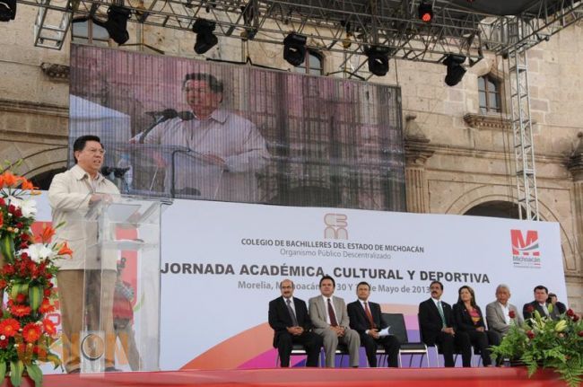 Inauguran las XXIX Jornadas Académicas, Culturales y Deportivas del Colegio de Bachilleres