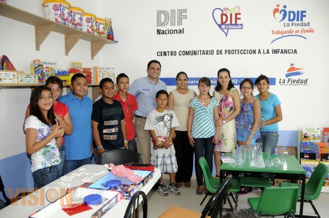 DIF Estatal inaugura Centro Comunitario de Protección Infantil en La Piedad.