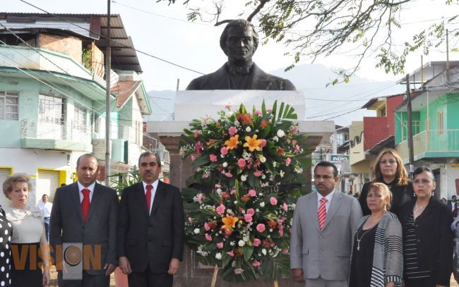 Acto del CLII  aniversario luctuoso de Melchor Ocampo 