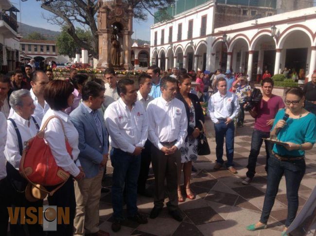 Estrena Jiquilpan obras de imagen urbana por 7 MDP
