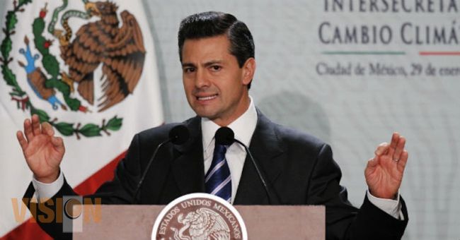 Peña Nieto presenta la Estrategia Contra el Cambio Climático