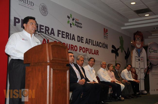 Mayor cobertura de salud para más Michoacanos, compromiso del Gobierno Estatal.