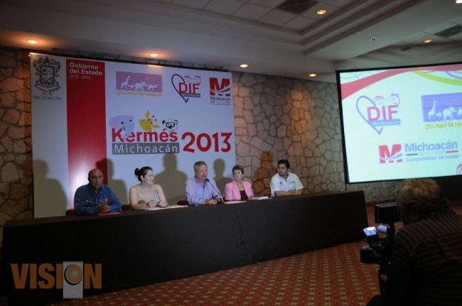 Todo listo para la tradicional Kermés del DIF 2013