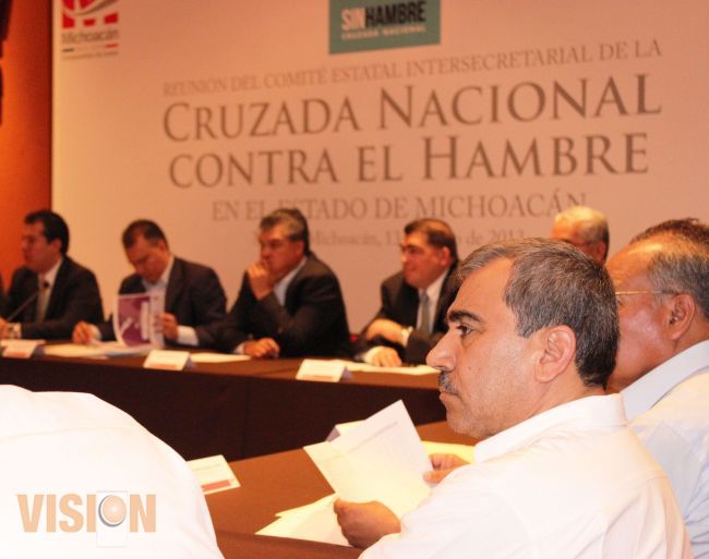Anuncian monto para Cruzada Nacional Contra el Hambre en Michoacán