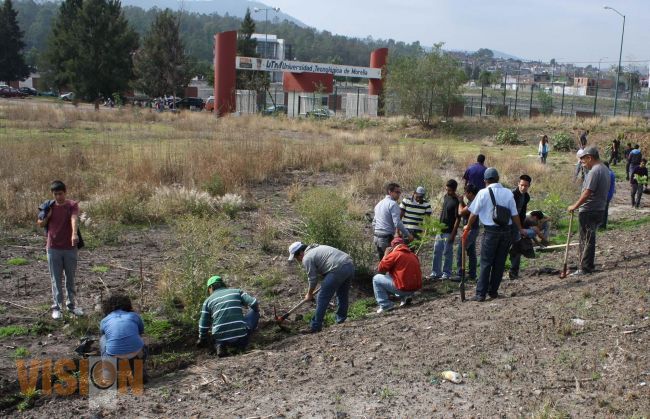 UTM Arranca campaña de reforestación dentro de sus instalaciones.
