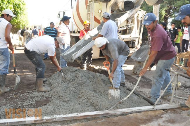 Registra un avance del 95 por ciento programa de obra convenida