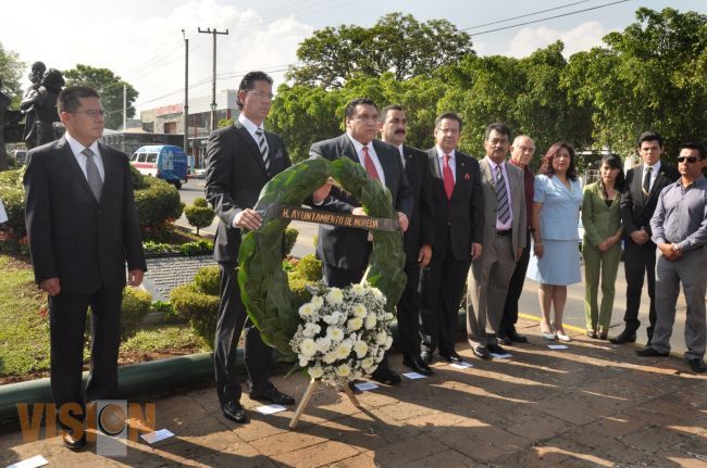 Conmemoran aniversario luctuoso de Fray Antonio de San Miguel