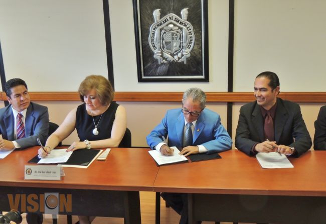 La UMSNH y el ITAIMICH firman convenio de Colaboración. 