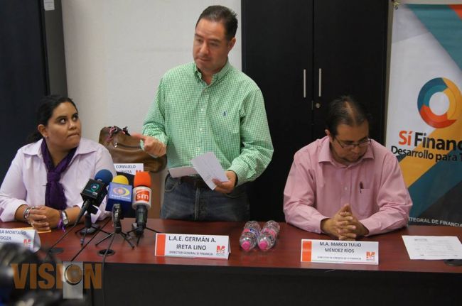 Sí Financia entregó un total de 370 mil pesos en Créditos para Mujeres.