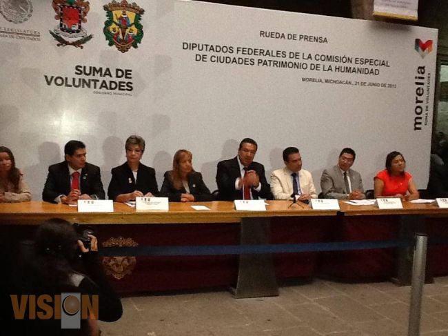 Diputados federales comprometen para Morelia gestionar mayores recursos
