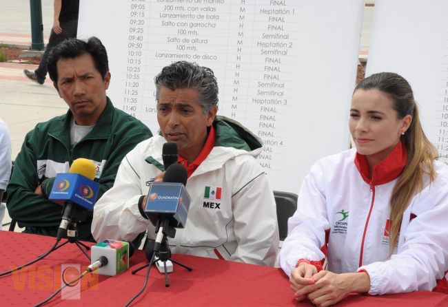 Imde presenta a atletas morelianos que participaran en Centroamericano