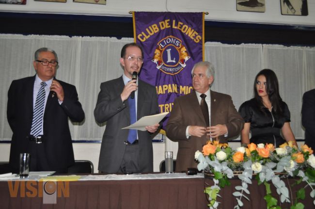 Renovaron mesa directiva del Club de Leones de Uruapan, AC
