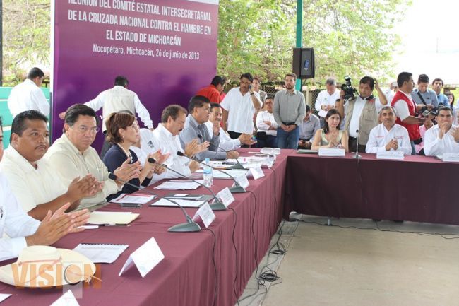 Avance positivo registra cruzada nacional contra el hambre en Michoacán