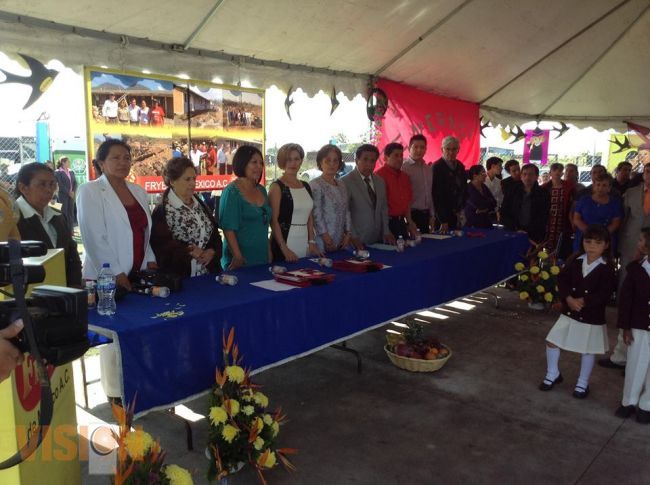 Fryen de México inaugura  escuela preescolar “Mary Vega de Flores”  
