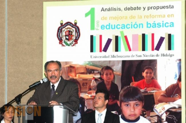 Inauguran el Primer Foro de Análisis, Debate y Propuesta de Mejora de Reforma en Educación Básica